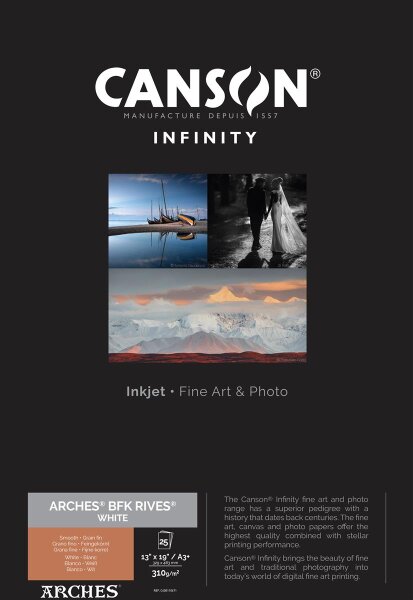 BFK Rives (White) 310 A3+ 25 Blatt