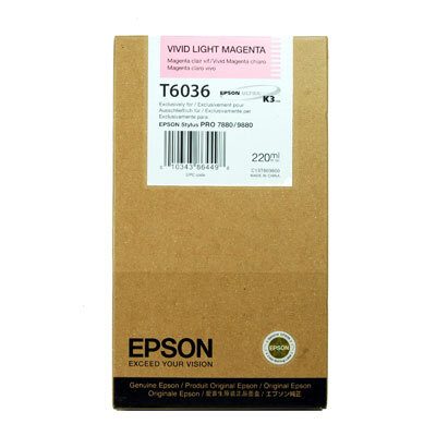 Originale Epson Tintenpatrone in originaler brauner Verpackung