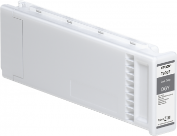 700-ml Epson-Tintenpatrone in rechteckigem weißen Kunststoffgehäuse