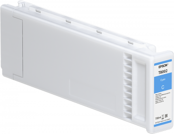 700-ml Epson-Tintenpatrone in rechteckigem weißen Kunststoffgehäuse