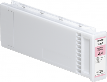 700-ml Epson-Tintenpatrone in rechteckigem weißen Kunststoffgehäuse