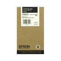 Epson Tintenpatrone in brauner Umverpackung mit farbigem...
