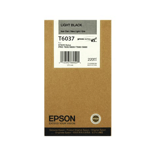 Originale Epson Tintenpatrone in originaler brauner Verpackung