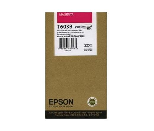 Originale Epson Tintenpatrone in originaler brauner Verpackung