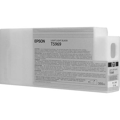 350ml Epson-Tintenpatrone in rechteckigem weißen Kunststoffgehäuse