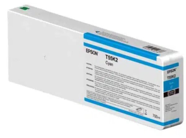 700-ml Epson-Tintenpatrone in rechteckigem weißen Kunststoffgehäuse