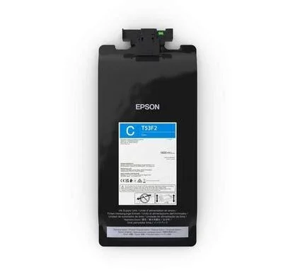 Epson-Tinte in schwarzem Beutel mit Epson Logo und Inhaltsangaben